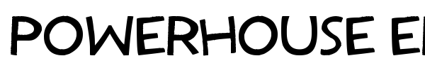 Powerhouse Era font preview